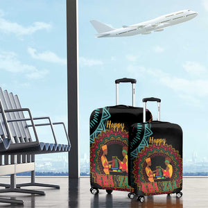 Africa Happy Kwanzaa Luggage Cover Nguzo Saba