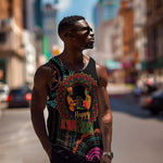 Africa Happy Kwanzaa Men Tank Top Nguzo Saba