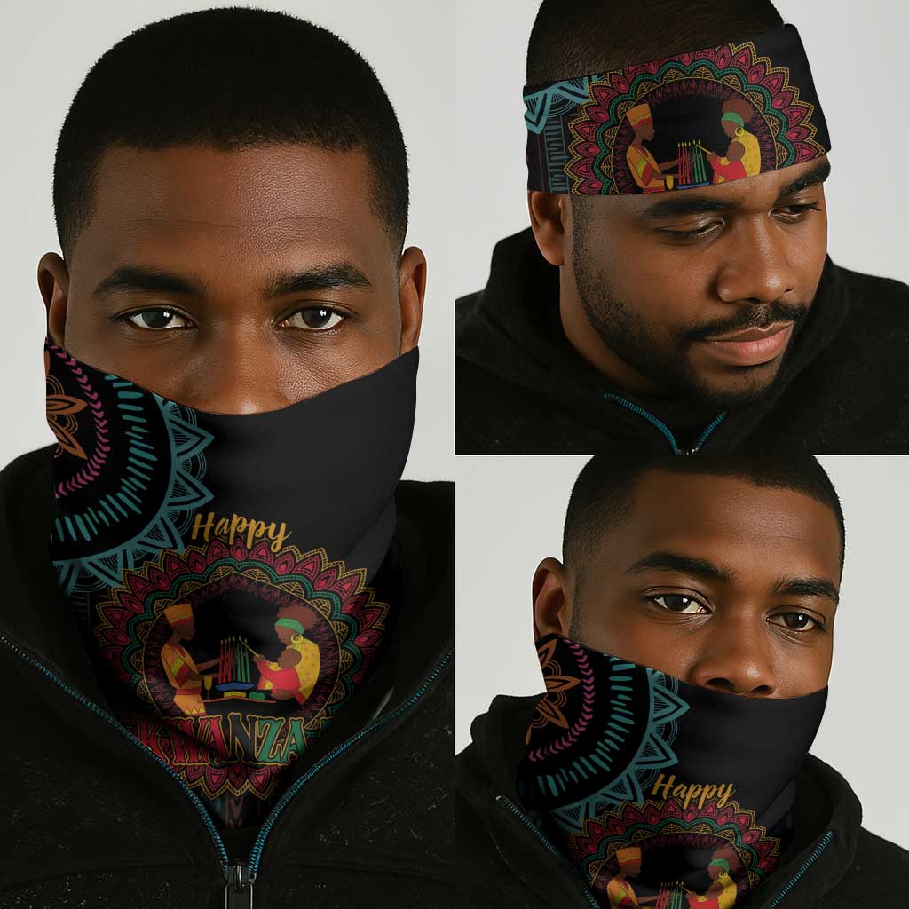 Africa Happy Kwanzaa Neck Gaiter Nguzo Saba LT7