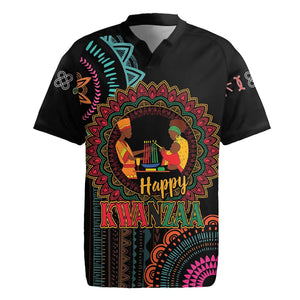 Africa Happy Kwanzaa Rugby Jersey Nguzo Saba