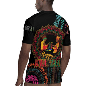 Africa Happy Kwanzaa Rugby Jersey Nguzo Saba