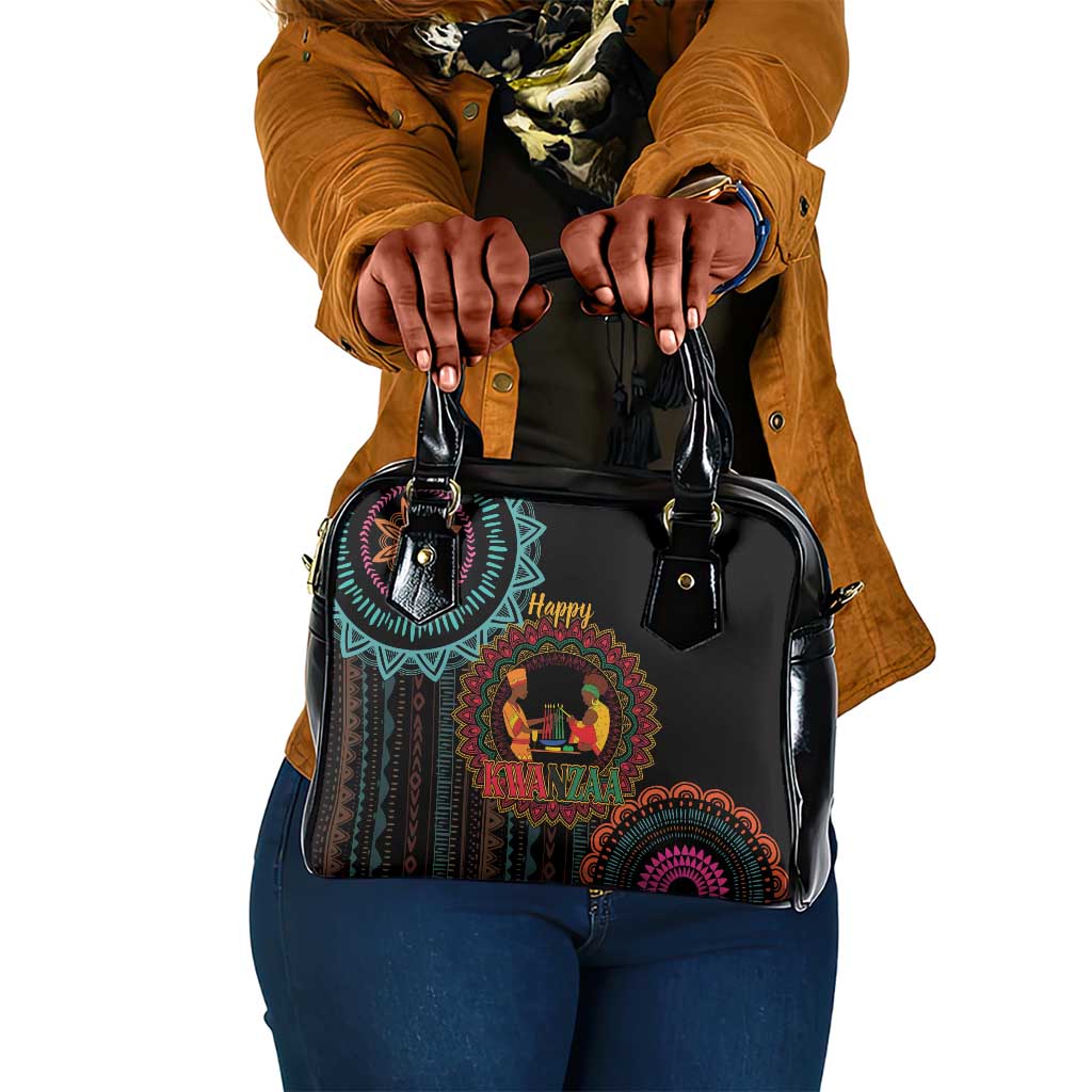 Africa Happy Kwanzaa Shoulder Handbag Nguzo Saba