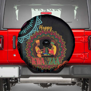 Africa Happy Kwanzaa Spare Tire Cover Nguzo Saba