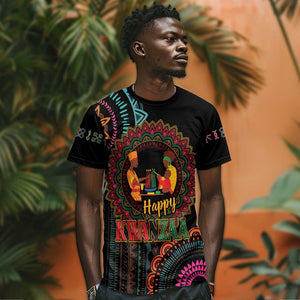 Africa Happy Kwanzaa T shirt Nguzo Saba