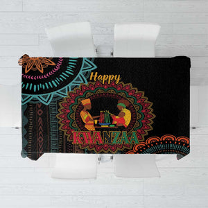 Africa Happy Kwanzaa Tablecloth Nguzo Saba