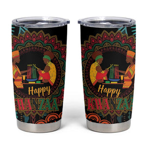 Africa Happy Kwanzaa Tumbler Cup Nguzo Saba