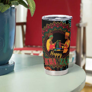 Africa Happy Kwanzaa Tumbler Cup Nguzo Saba