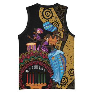 Africa Happy Kwanzaa Basketball Jersey Tribal Dance LT7
