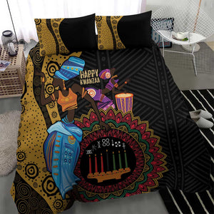 Africa Happy Kwanzaa Bedding Set Tribal Dance