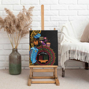 Africa Happy Kwanzaa Canvas Wall Art Tribal Dance