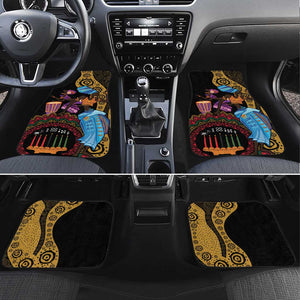 Africa Happy Kwanzaa Car Mats Tribal Dance