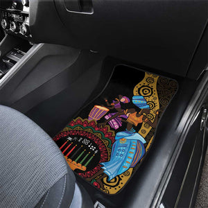 Africa Happy Kwanzaa Car Mats Tribal Dance