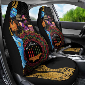 Africa Happy Kwanzaa Car Seat Cover Tribal Dance