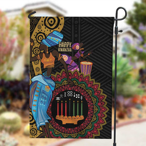 Africa Happy Kwanzaa Garden Flag Tribal Dance