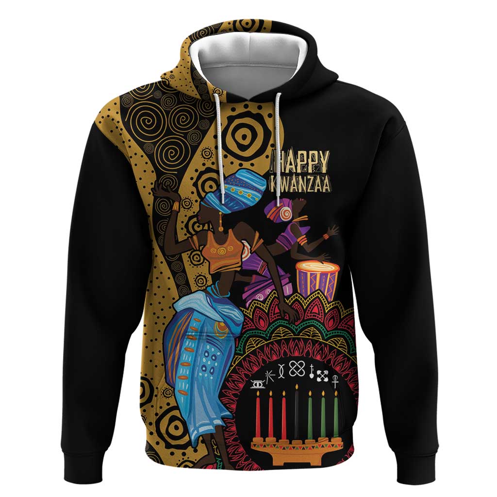 Africa Happy Kwanzaa Hoodie Tribal Dance