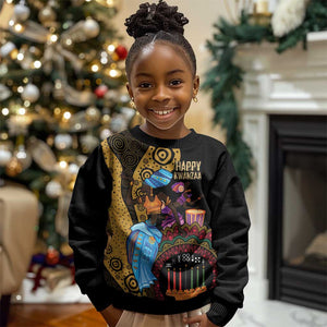 Happy Kwanzaa African Kid Ugly Christmas Sweater Tribal Dance