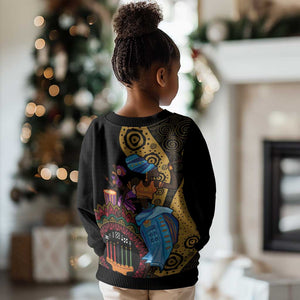 Happy Kwanzaa African Kid Ugly Christmas Sweater Tribal Dance