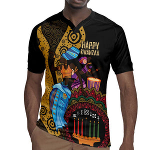 Africa Happy Kwanzaa Rugby Jersey Tribal Dance