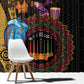 Africa Happy Kwanzaa Window Curtain Tribal Dance