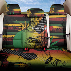 Personalised Afro Reggae Back Car Seat Cover Soul of Music Sketch Style