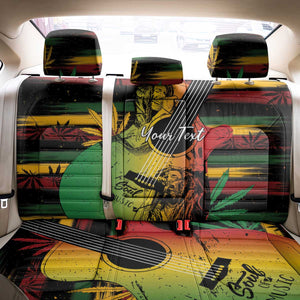 Personalised Afro Reggae Back Car Seat Cover Soul of Music Sketch Style