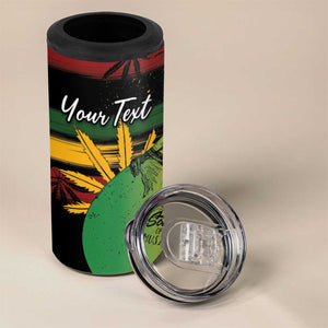 Personalised Afro Reggae 4 in 1 Can Cooler Tumbler Soul of Music Sketch Style