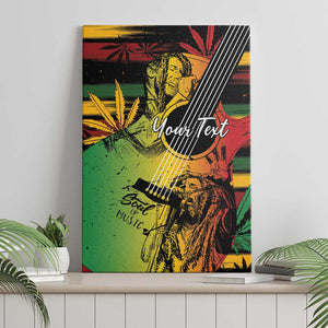 Personalised Afro Reggae Canvas Wall Art Soul of Music Sketch Style