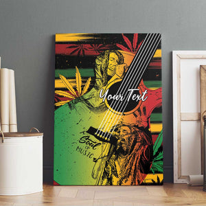 Personalised Afro Reggae Canvas Wall Art Soul of Music Sketch Style