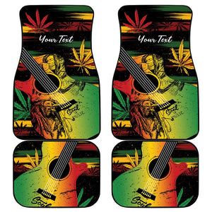 Personalised Afro Reggae Car Mats Soul of Music Sketch Style