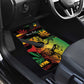 Personalised Afro Reggae Car Mats Soul of Music Sketch Style