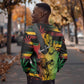 Personalised Afro Reggae Sweatshirt Soul of Music Sketch Style
