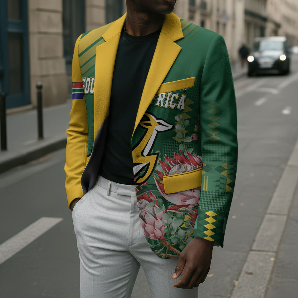 South Africa Rugby Personalized Bokke Champions Blazer
