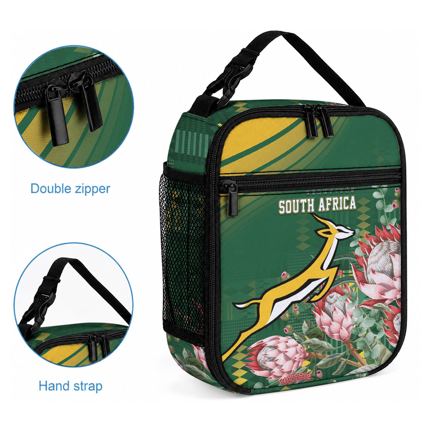 South Africa Rugby Bokke Champions Lunch Bag