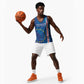 Cape Verde Tubaroes Azuis Custom Basketball Jersey Break The Waves LT7