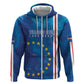 Cape Verde Tubaroes Azuis Custom Hoodie Break The Waves - African Pride