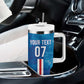 Cape Verde Tubaroes Azuis Tumbler With Handle Break The Waves - African Pride