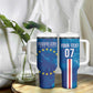 Cape Verde Tubaroes Azuis Tumbler With Handle Break The Waves - African Pride
