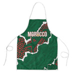 Morocco Football Apron Grunge Motifs