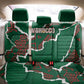 Morocco Football Back Car Seat Cover Grunge Motifs