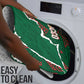 Morocco Football Bathroom Set Grunge Motifs