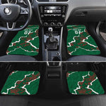 Morocco Football Custom Car Mats Grunge Motifs