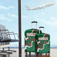 Morocco Football Luggage Cover Grunge Motifs
