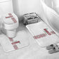 Morocco Atlas Lions Bathroom Set Arabesque Inspired Pattern