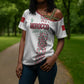 Morocco Atlas Lions Personalized Cross Shoulder Shirt Arabesque Inspired Pattern