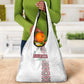 Morocco Atlas Lions Grocery Bag Arabesque Inspired Pattern