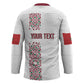 Morocco Atlas Lions Personalized Hockey Jersey Arabesque Inspired Pattern