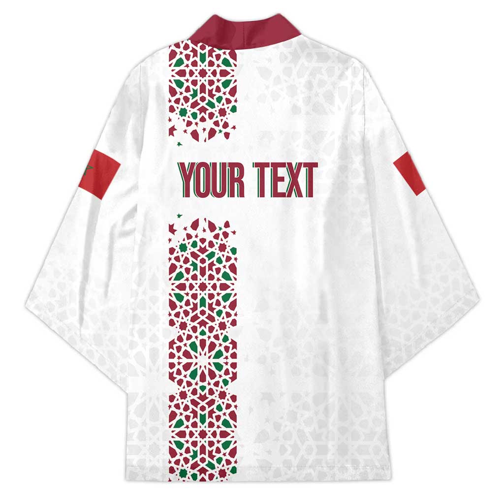 Morocco Atlas Lions Personalized Kimono Arabesque Inspired Pattern