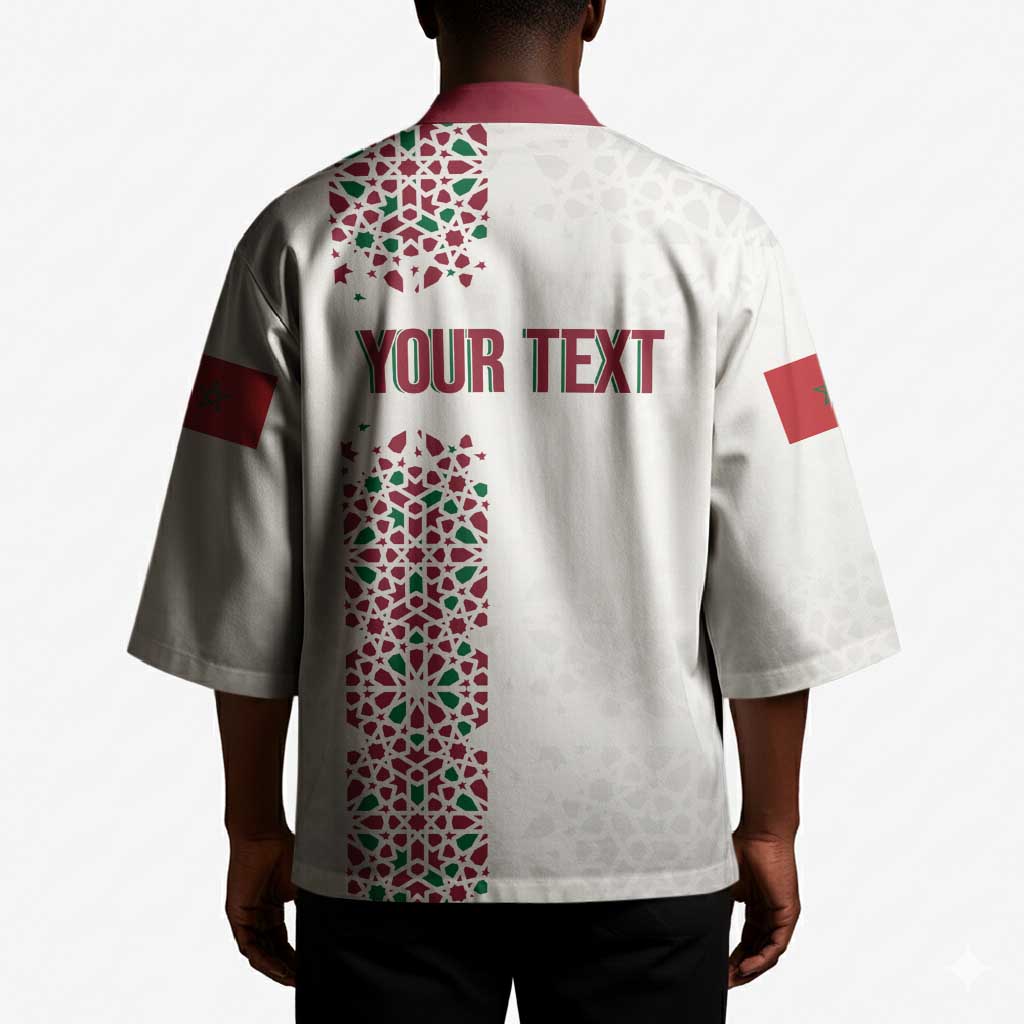 Morocco Atlas Lions Personalized Kimono Arabesque Inspired Pattern