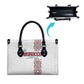 Morocco Atlas Lions Leather Bag Arabesque Inspired Pattern
