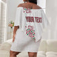 Morocco Atlas Lions Personalized Off Shoulder Short Dress Arabesque Inspired Pattern